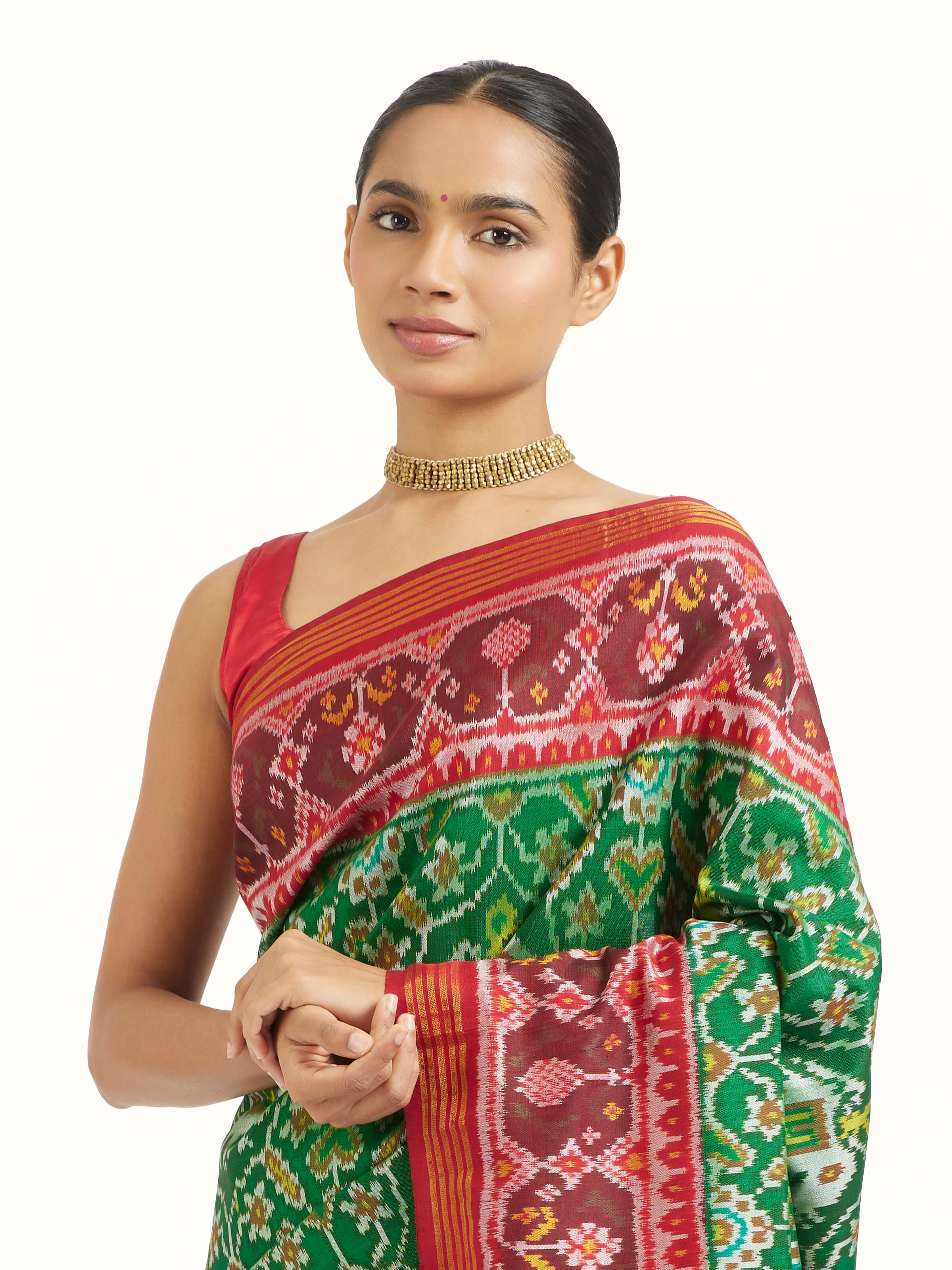 Rajkot Semi Patola Saree