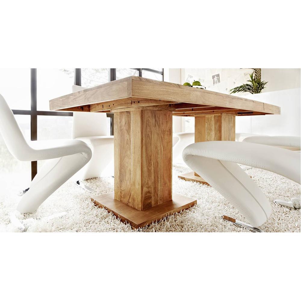 Perla 6 To 8 Solid Wood Dining Table