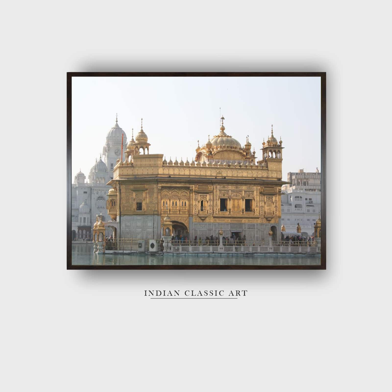 Templo Dorado Amritsar India Canvas Wall Prints Canvas Wall Prints Set of 2 Multicolor Matte