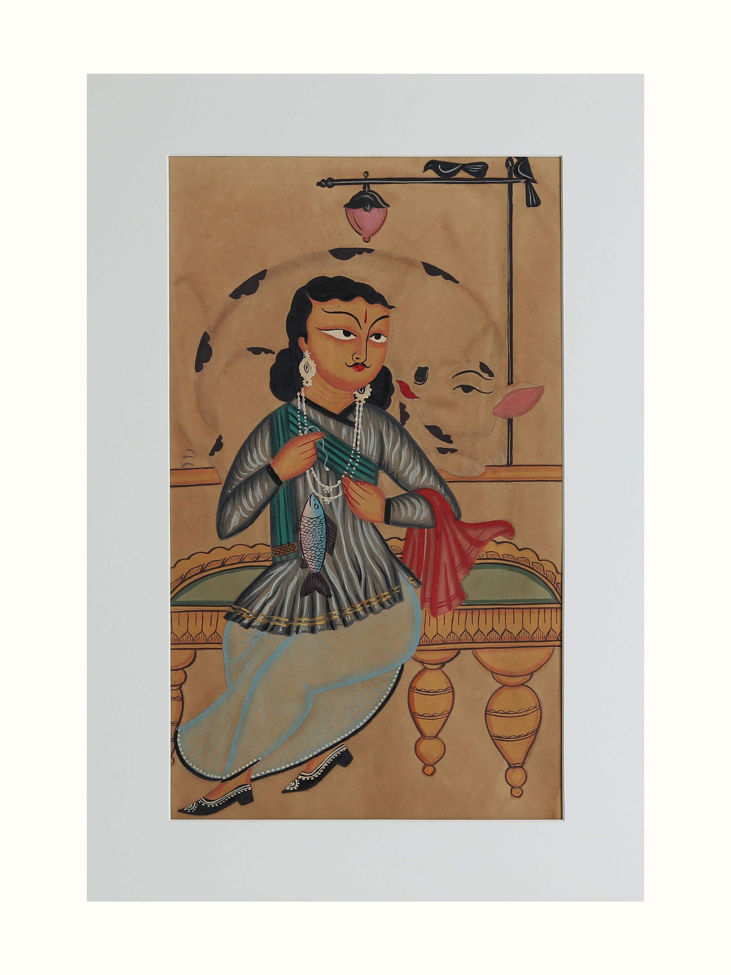 Babu Culture Kalighat Painting