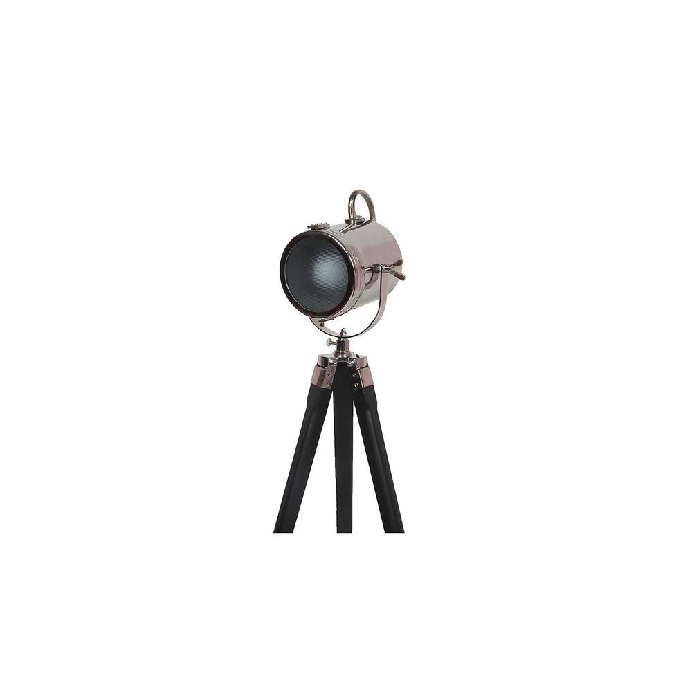 Belfast Tripod Spotlight Finish Nickel Black