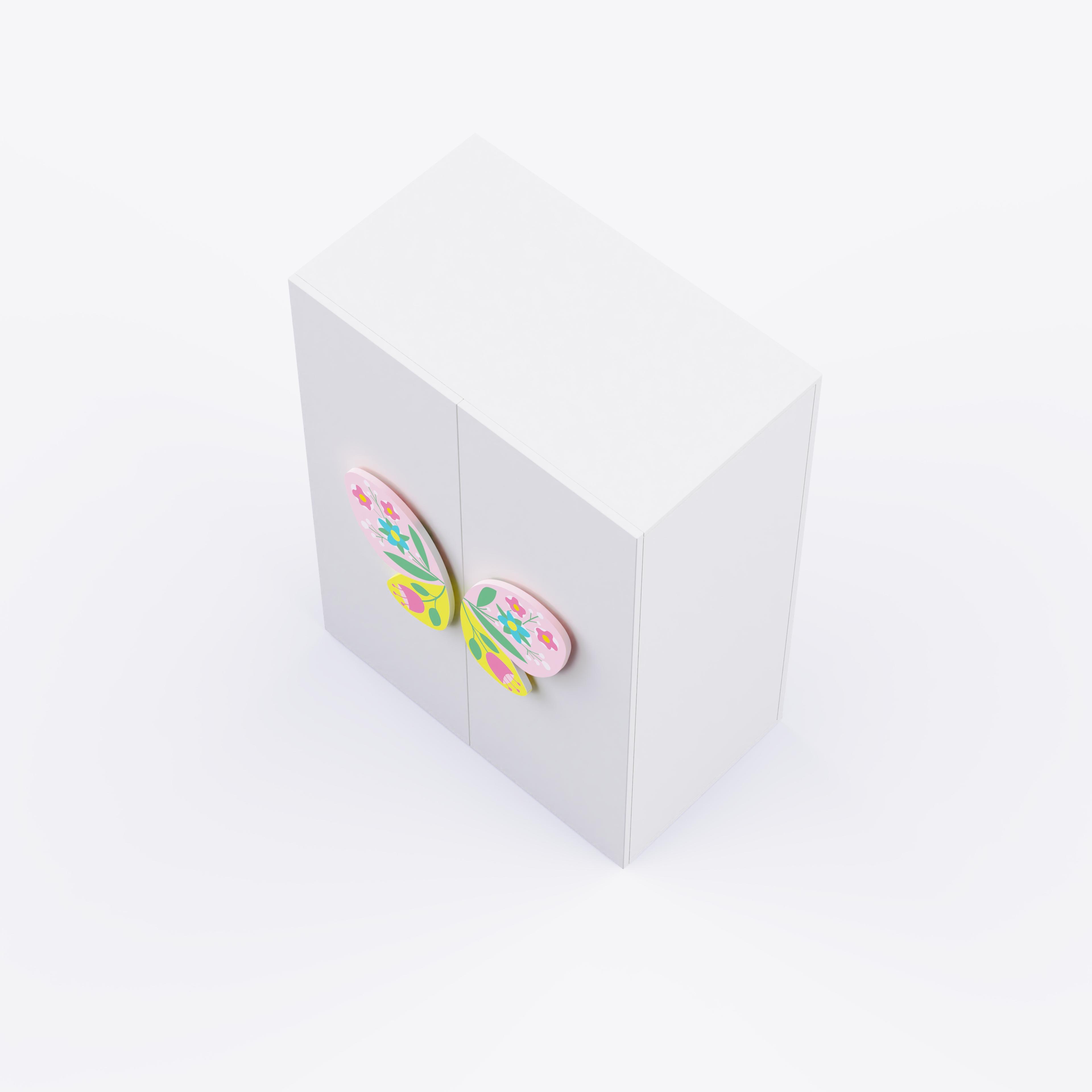 Fly Away Cabinet Storage In White Colour