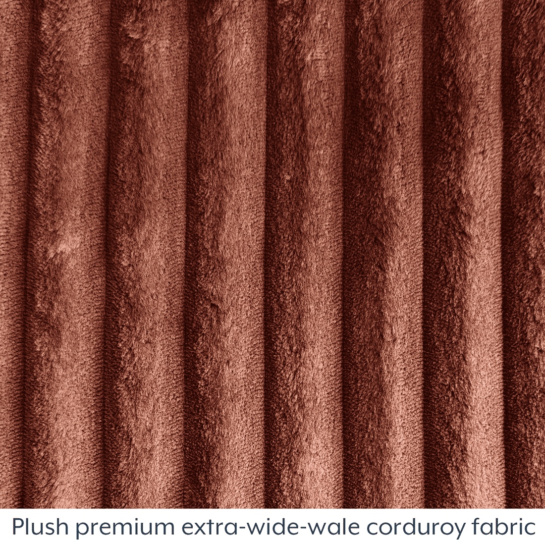 Gretta 1 Seater Fabric Sofa With Adjustable Headrestin Deep Russet Fabric