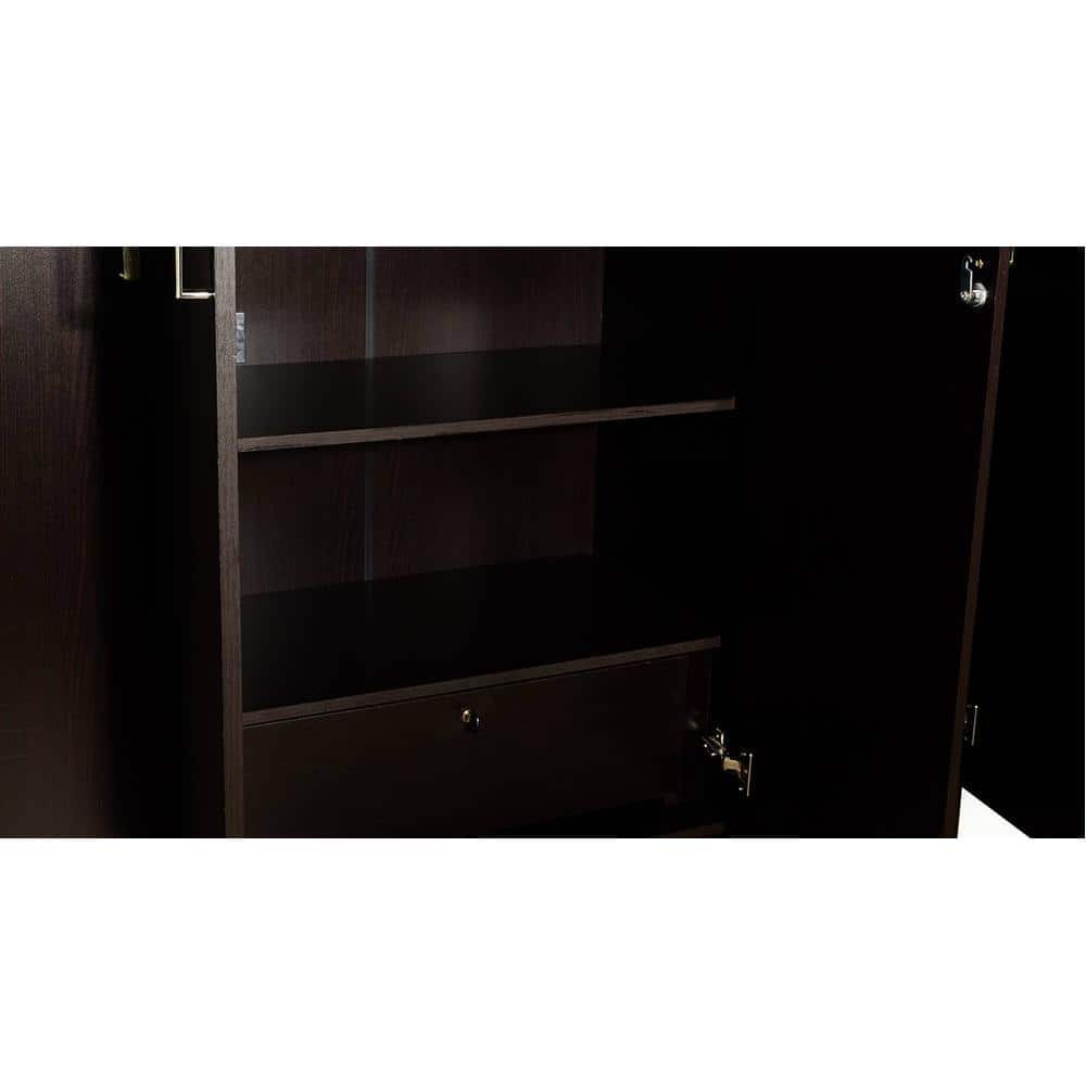 Maisie 4 door Wardrobe with Mirror