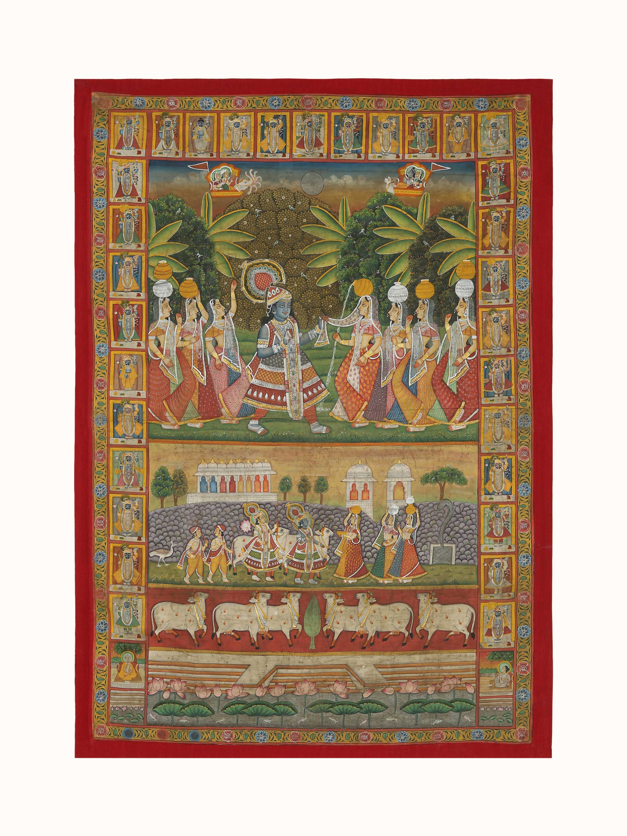 Daan Leela Pichwai Painting