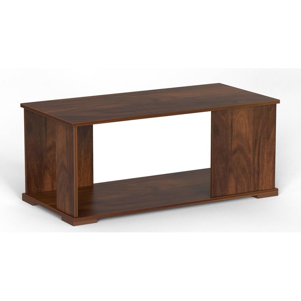 Noel Engineered Wood Coffee Center Sofa Tea/Teapoy Console Table For Sofa Set Living Room Home Hall (Brown Maple)