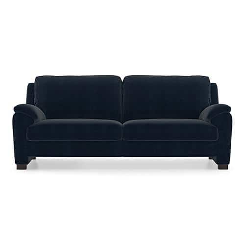 Farina Sofa Set (Colour: Sea Port Blue Velvet, Seater: 3+2+1+1)