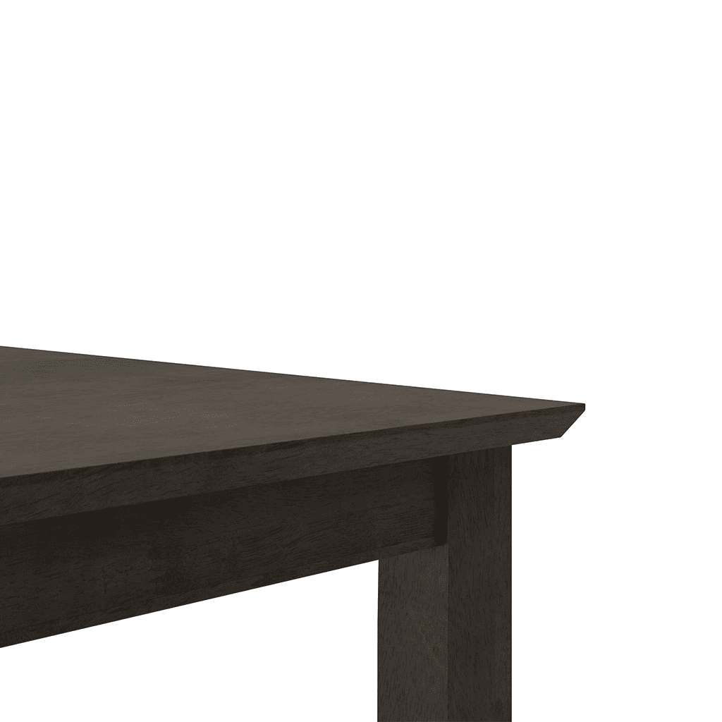 Ava 4 Seater Dining Table In Umber Walnut Finish