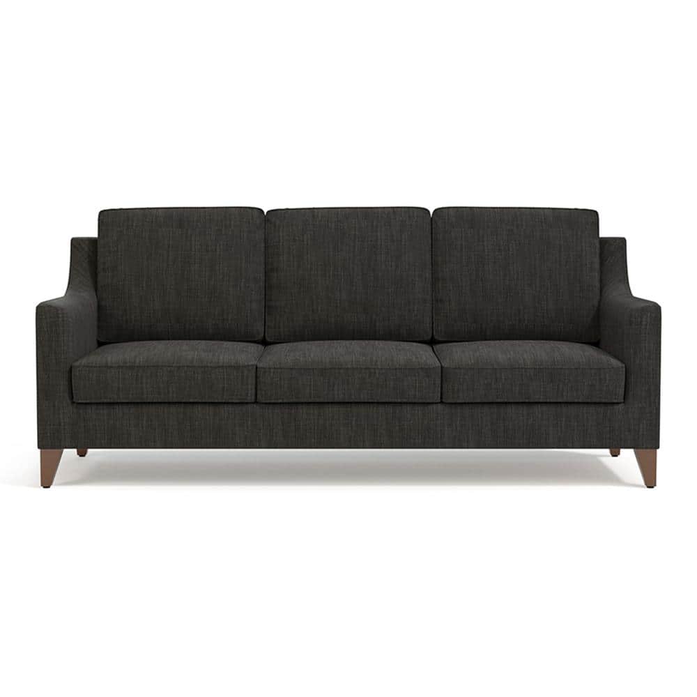Abbey Sofa Set (Colour : Graphite Grey, Cushion : Soft, Seater : 3+1+1)