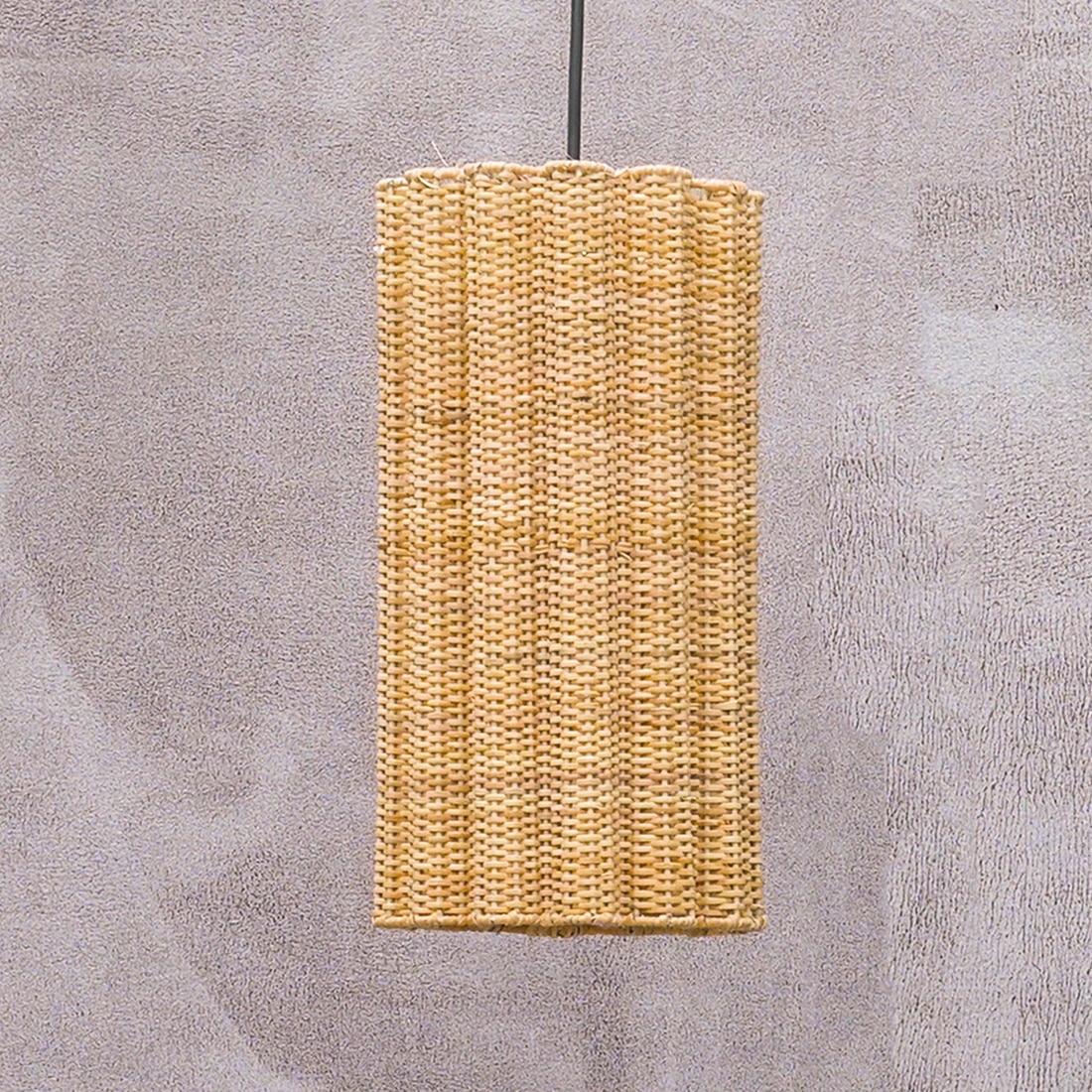 Punkhe Handcrafted Tall Hanging Lamp