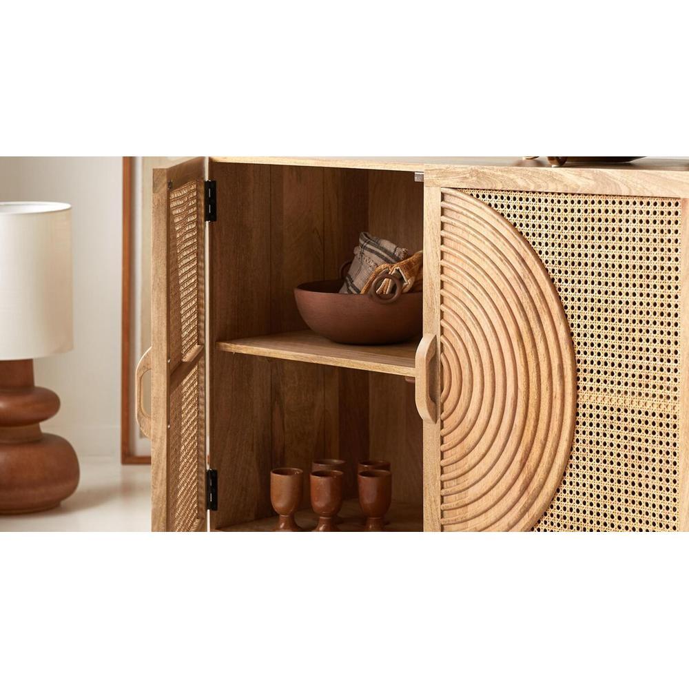 Galatea 2 Door Sideboard Cane Door
