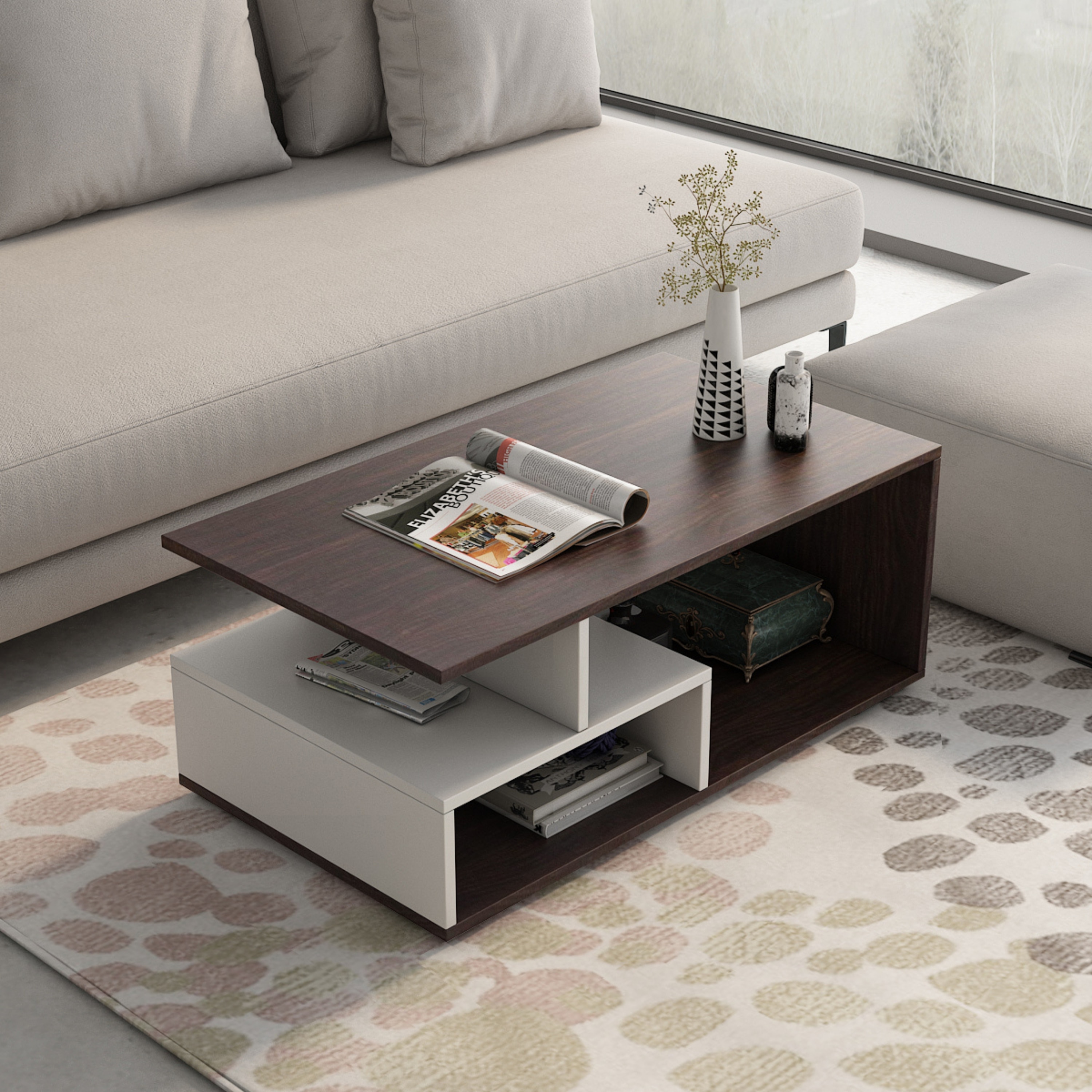 Max Centre Table Choko Walnut