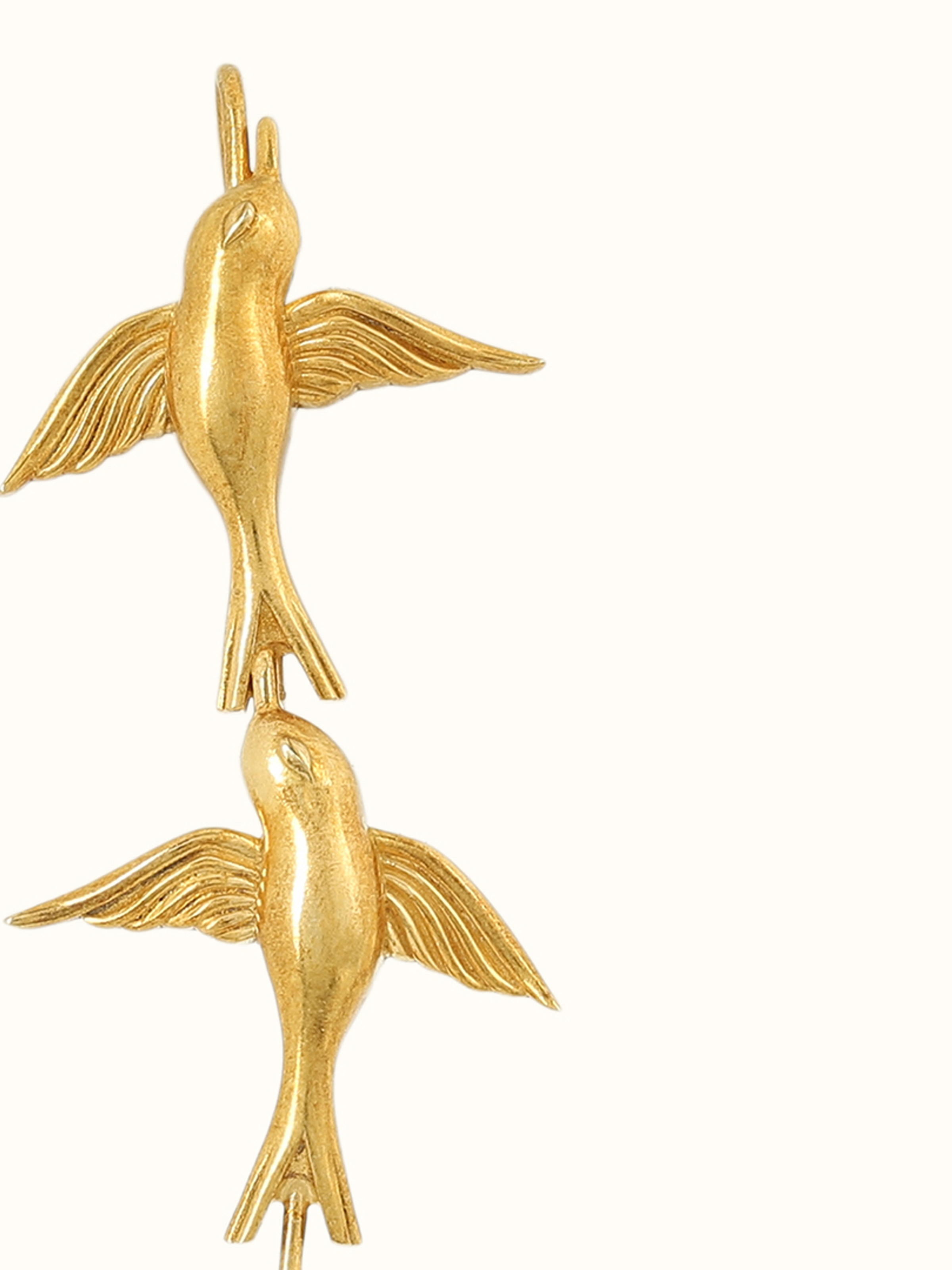 Detail shot of Silver Smithing Ear Cuffs