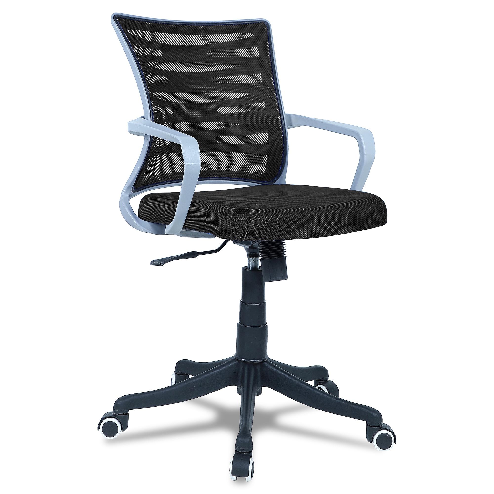 Xxeana Mid Back Ergonomic Chair in Black Colour