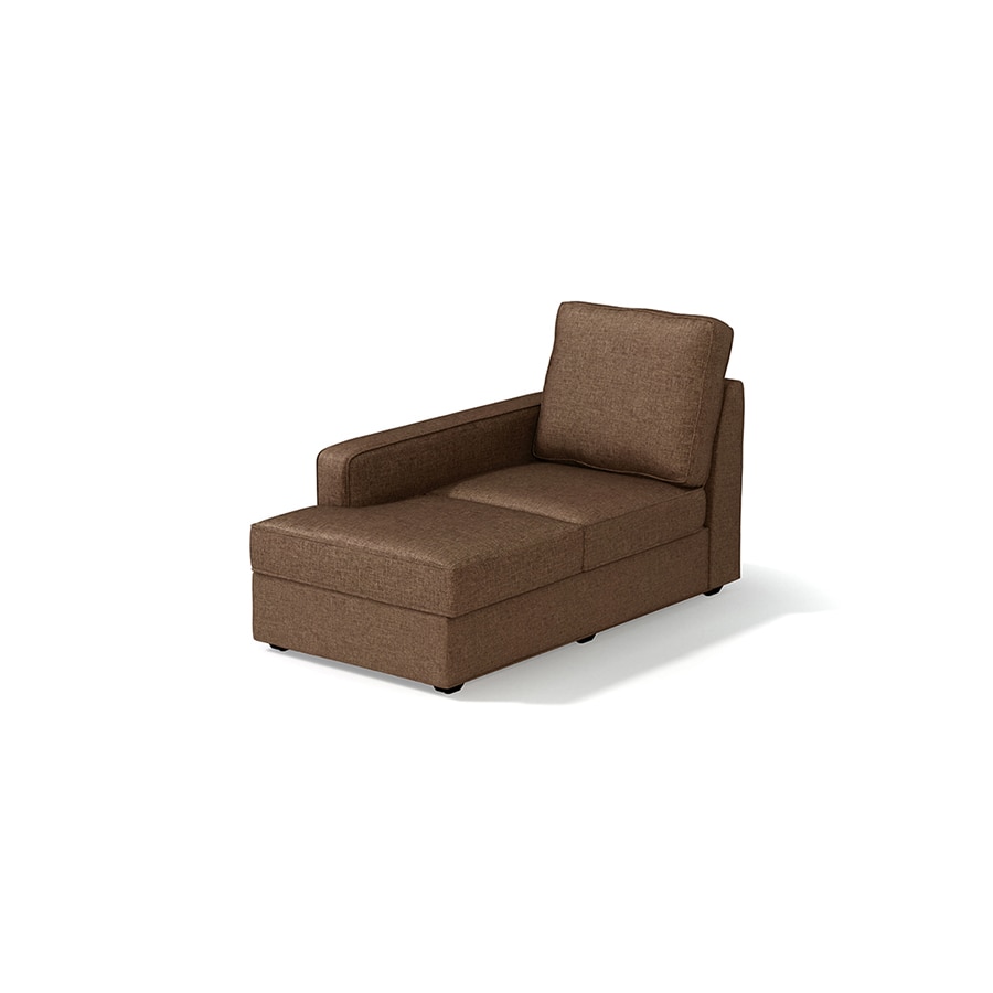 Apollo Compact Sofa (Colour : Mocha, Cushion : Soft, Back Type : High Back, Seating Capacity : Left Aligned 3 Seater + Left Aligned Chaise)
