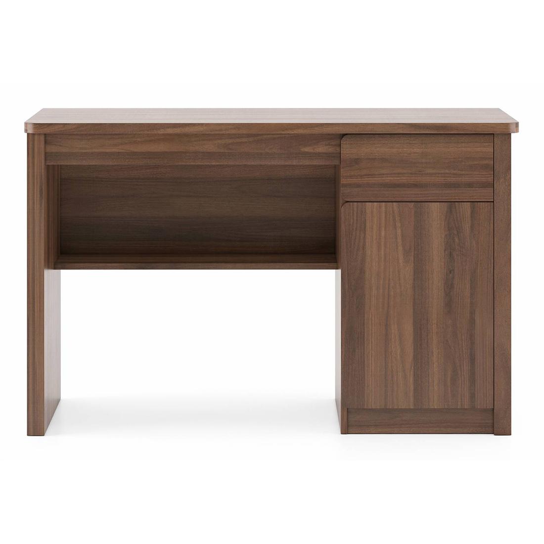 Graham Engineered Wood Study Table in Classic Walnut Finish