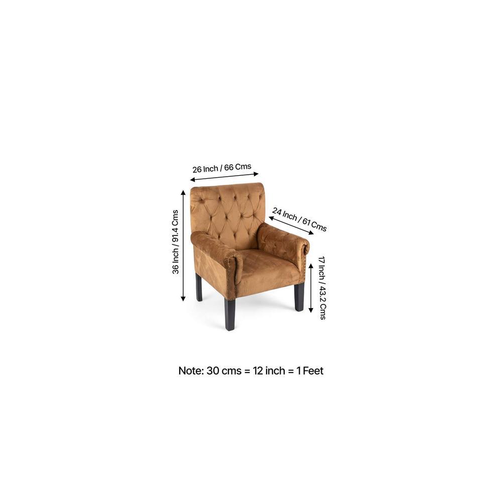 Arista Sheesham Wood Accent Chair