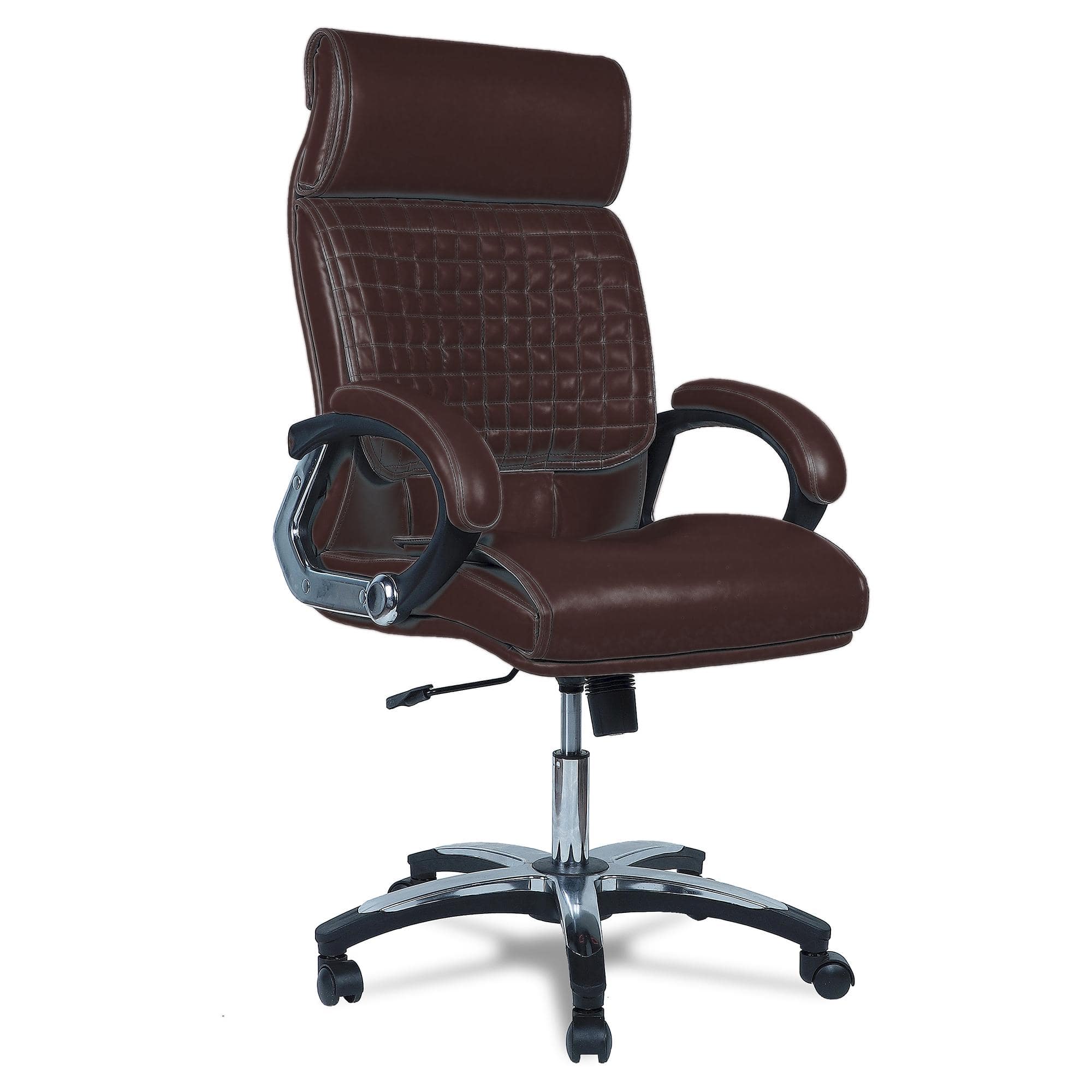 Mearisha High Back Executive Chair in Brown Colour