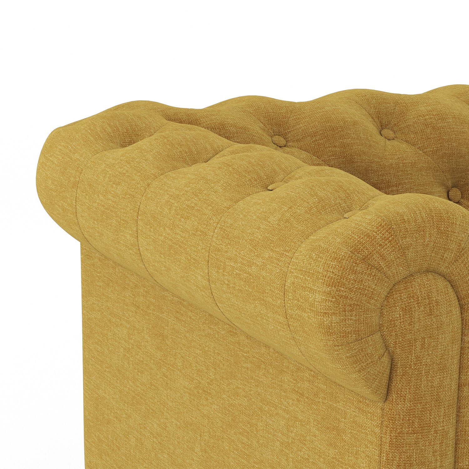 Winchester Sofa Set (Colour: Ochre, Seater: 3+1+1)