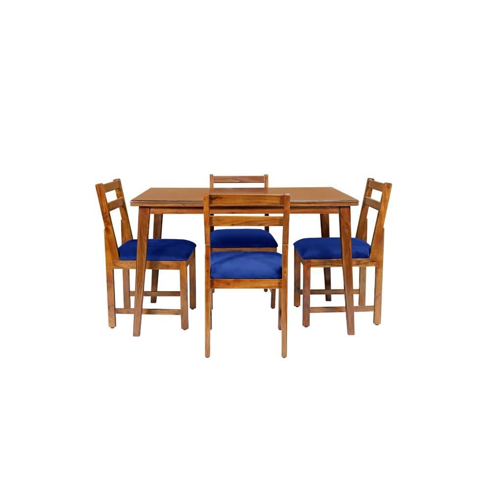 slimy solid wood  4 seater Dining table in  Provincial Teak