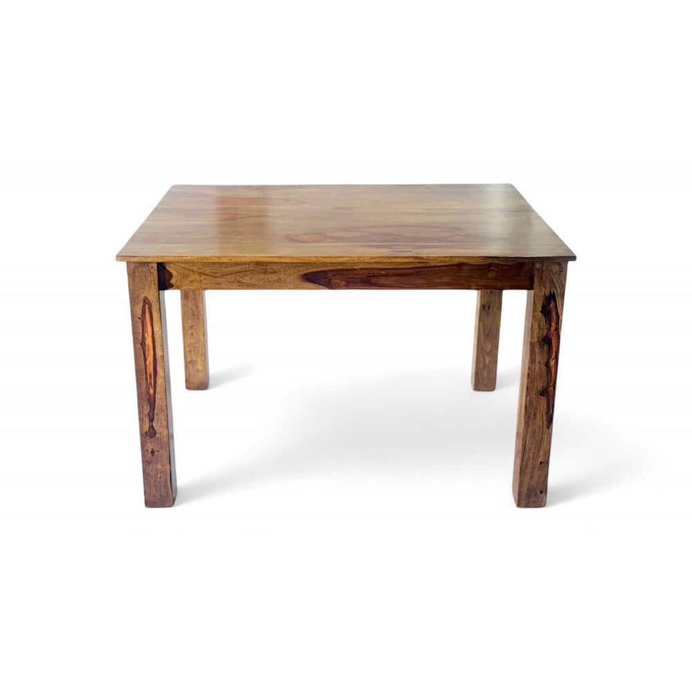 Oakmont Sheesham Wood Dining Table In Teak Finish