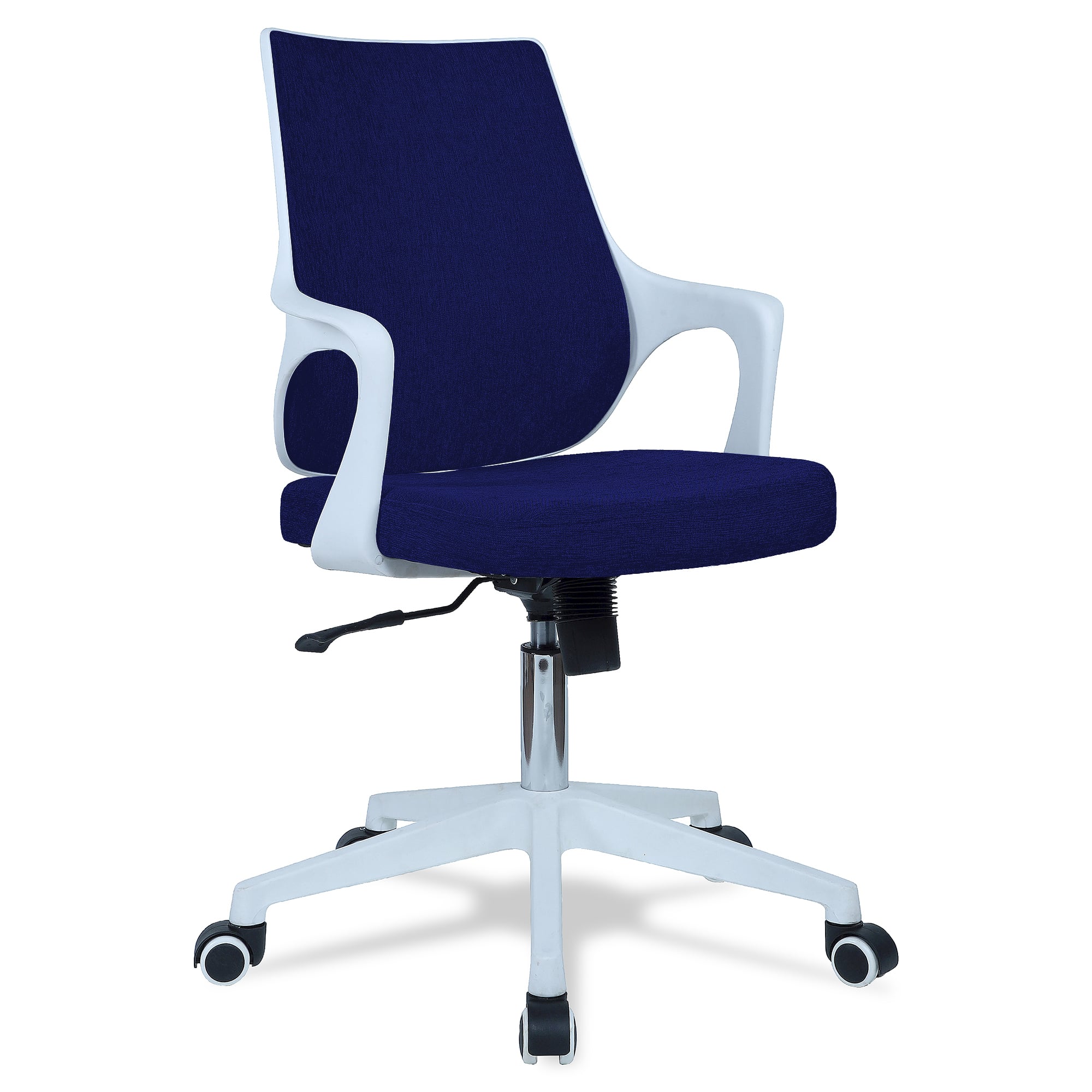 Mearveal Mid Back Ergonomic Chair in Blue Colour