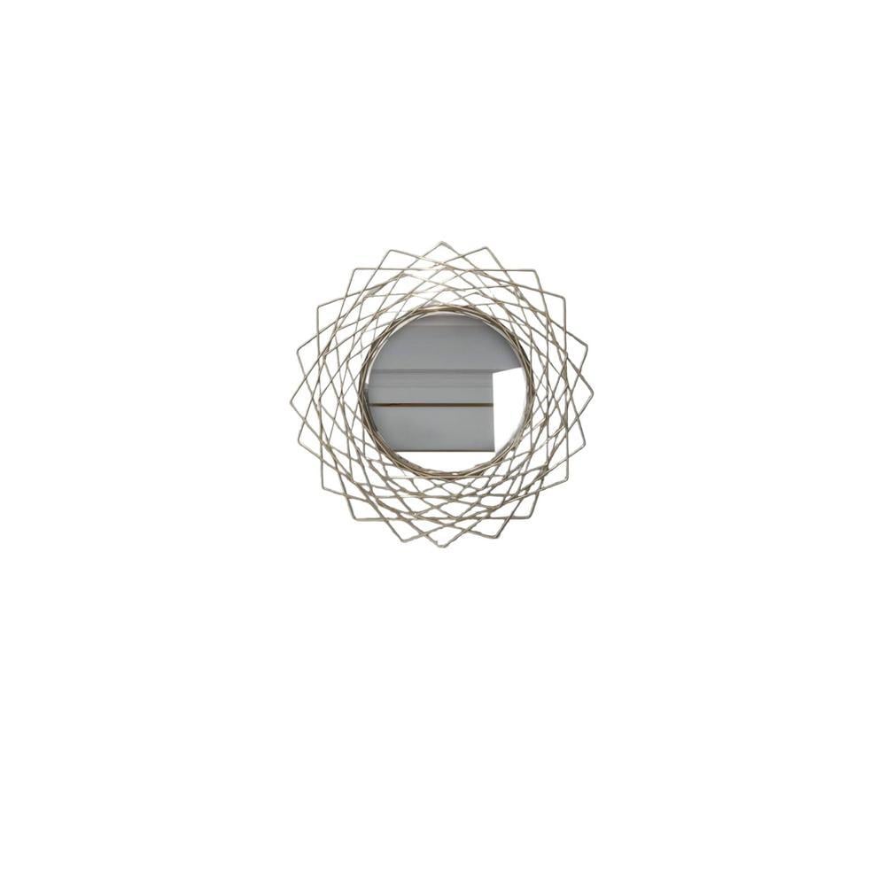 Geometric Wall Accent Mirror