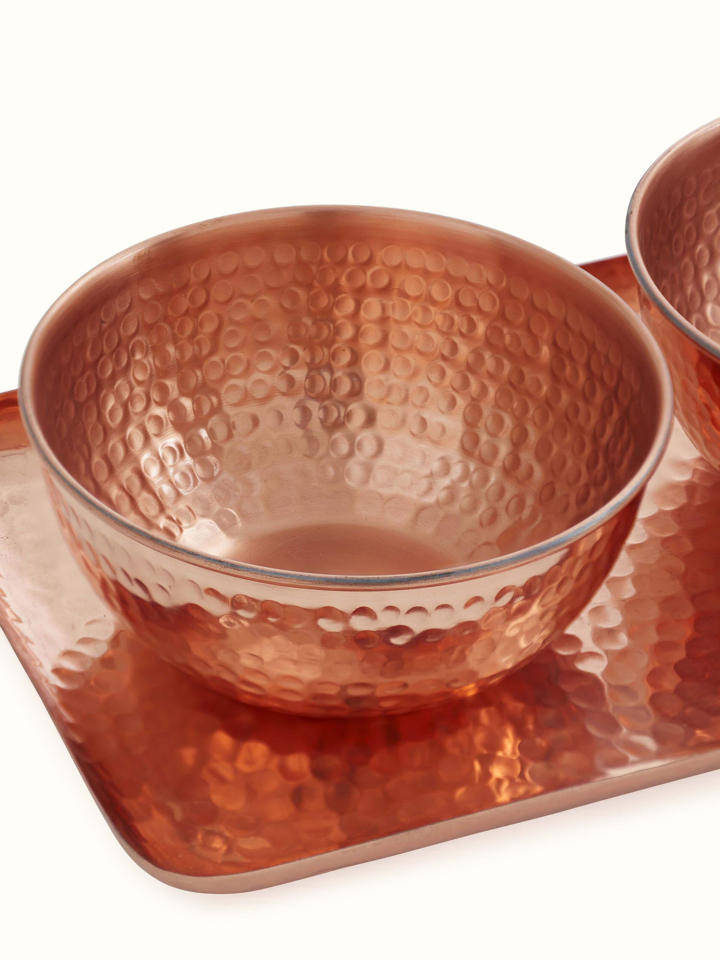 Copper Condiment Containter Set (2 Pcs)