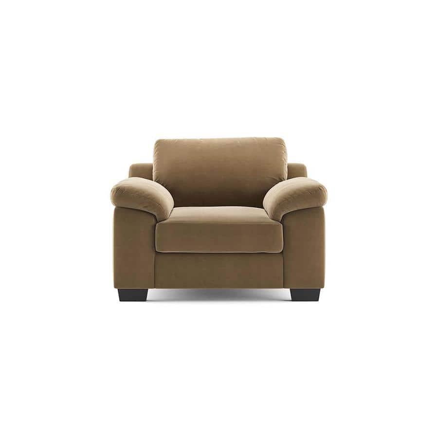 Esquel Sofa Set (Colour: Fawn Velvet, Seater: 3+2+1+1)