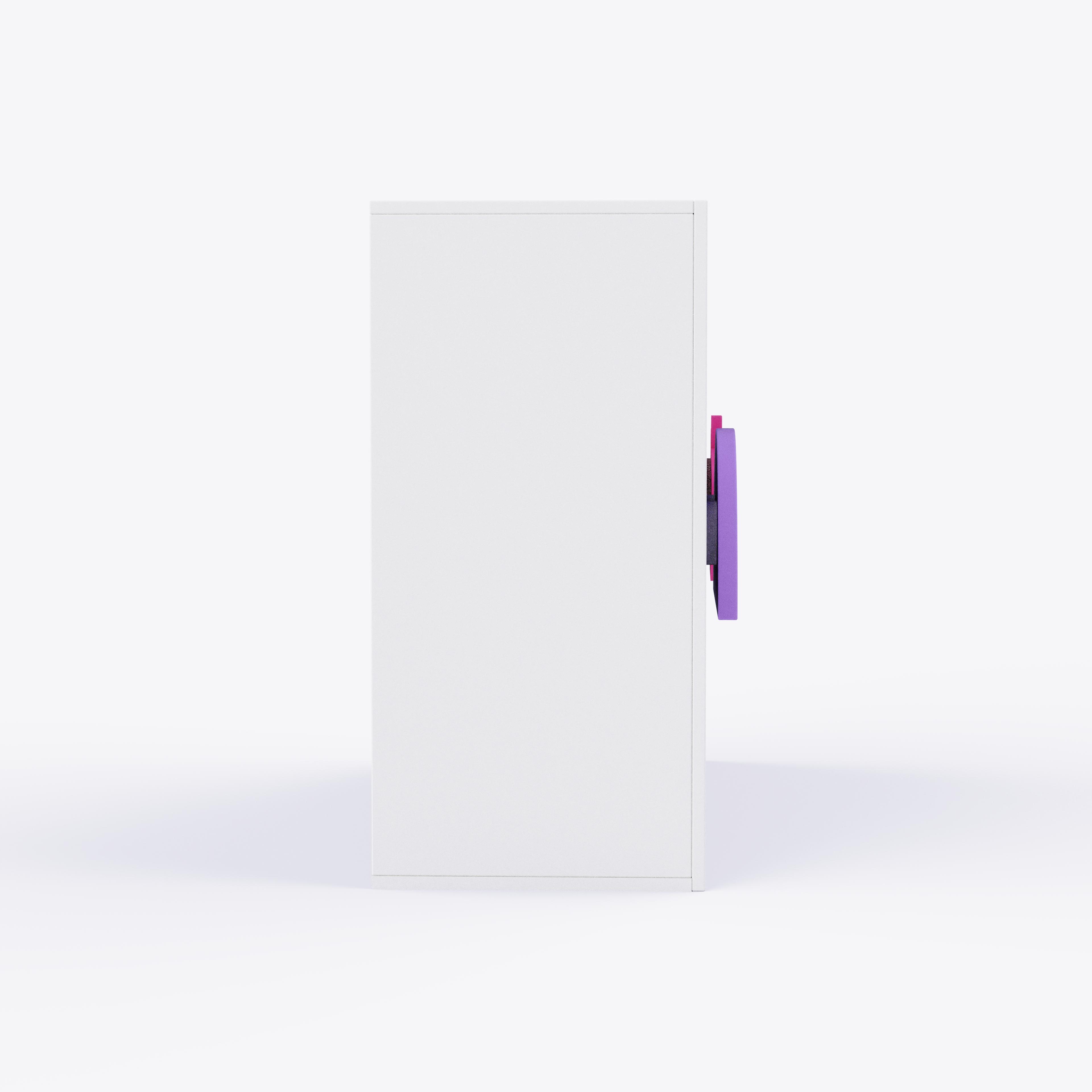 Unicorn'S Playground Cabinet Storage In White Colour