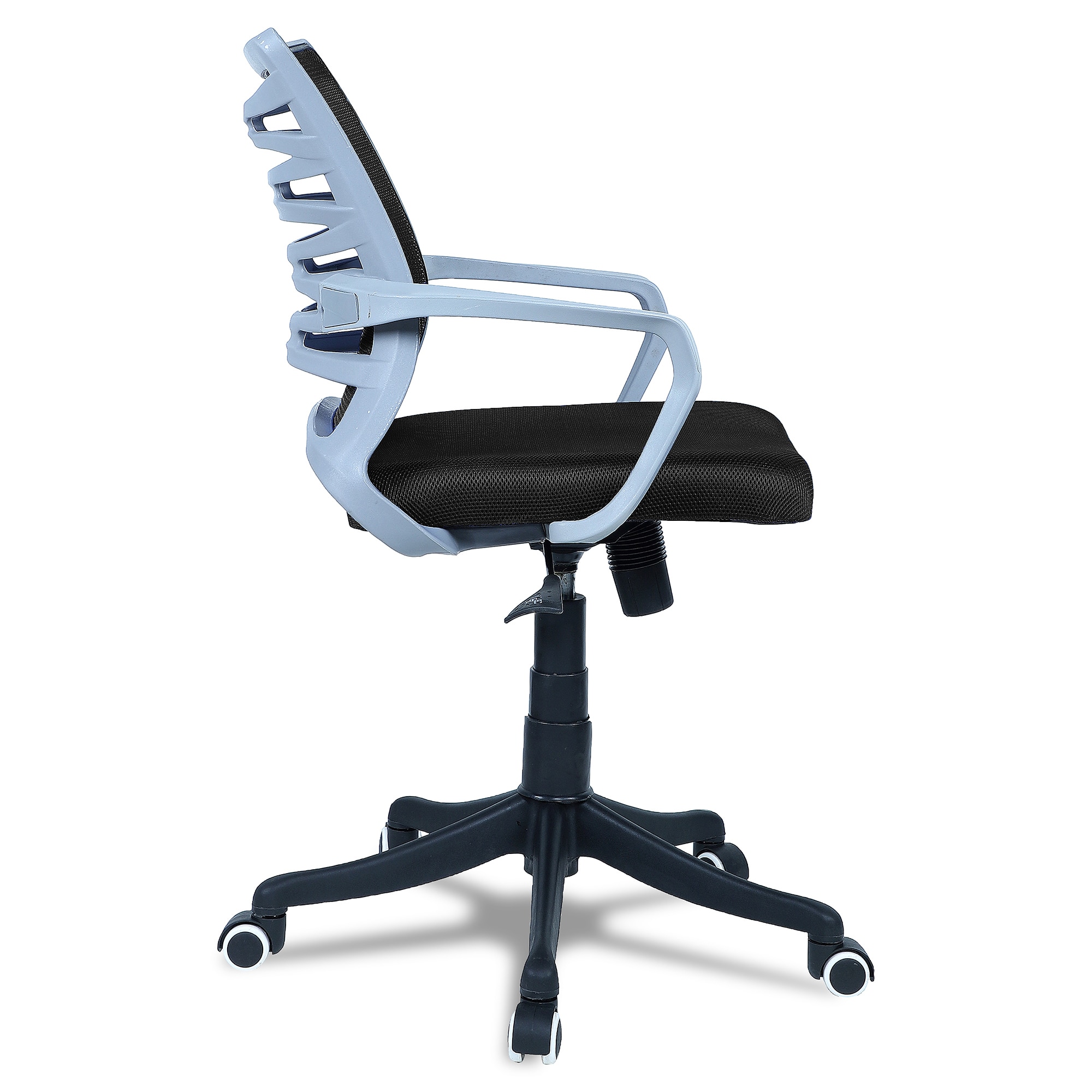Xxeana Mid Back Ergonomic Chair in Black Colour