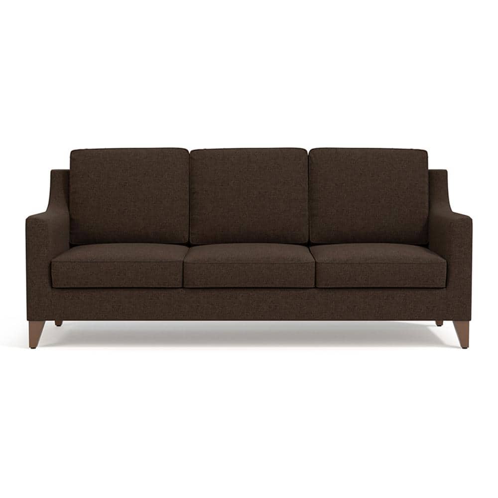 Abbey 3 Seater Fabric Sofa in Mocha Colour