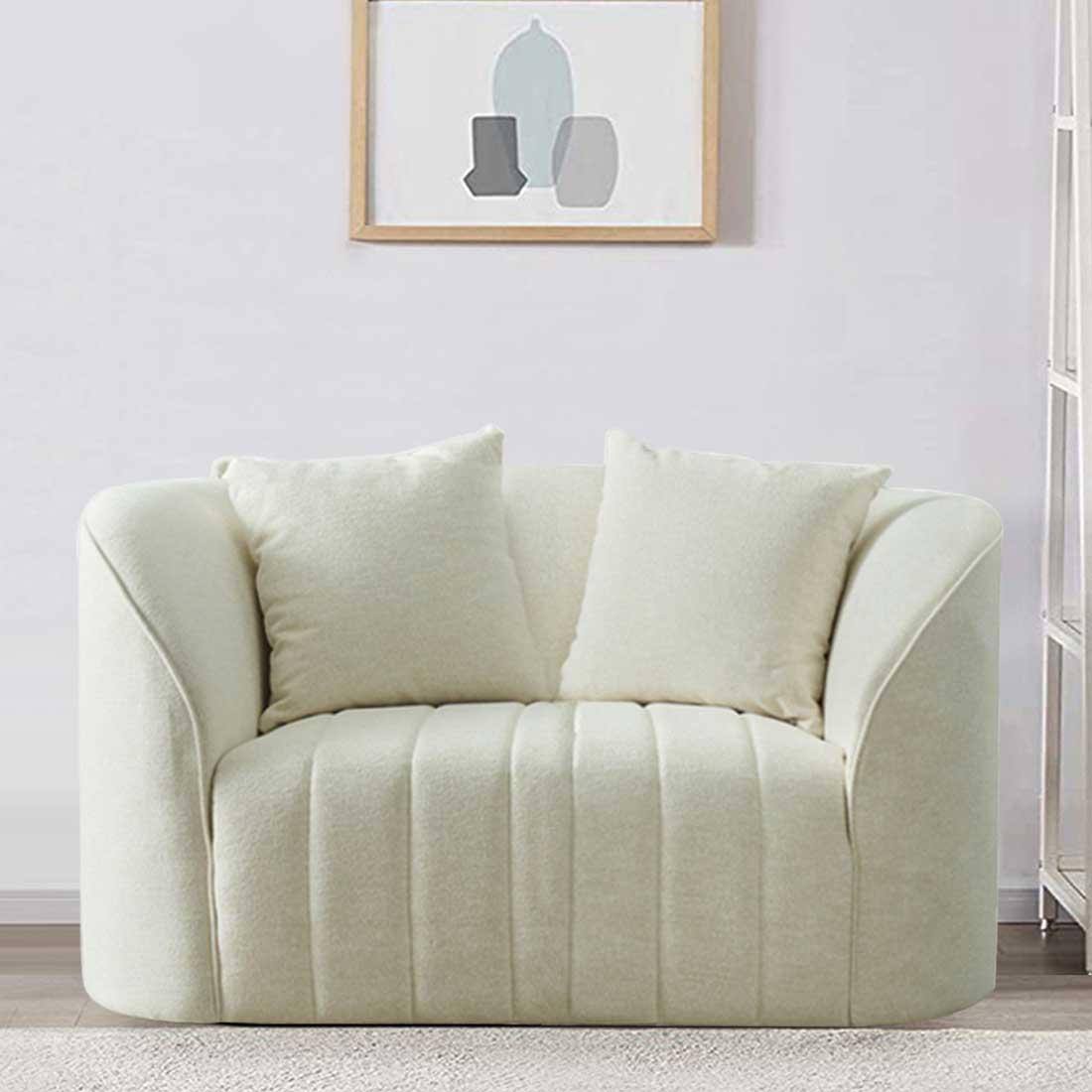 Baiwang Fabric Sofa (Cream)