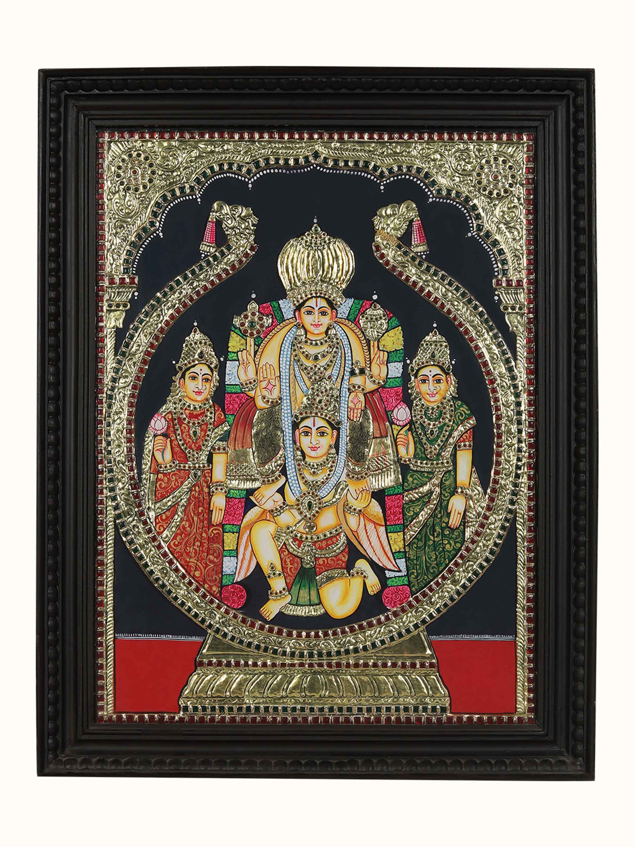 Perumal Thanjavur Painting