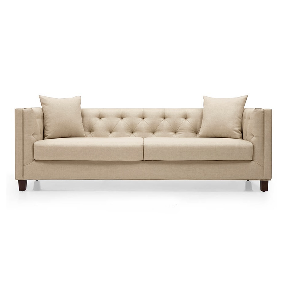 Windsor Sofa Set (Colour: Pearl White, Seater: 3+1+1) - Urban Ladder