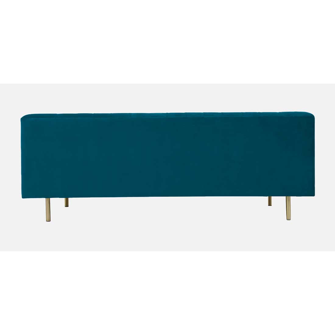 Caraven Fabric Sofa (Teal Blue)
