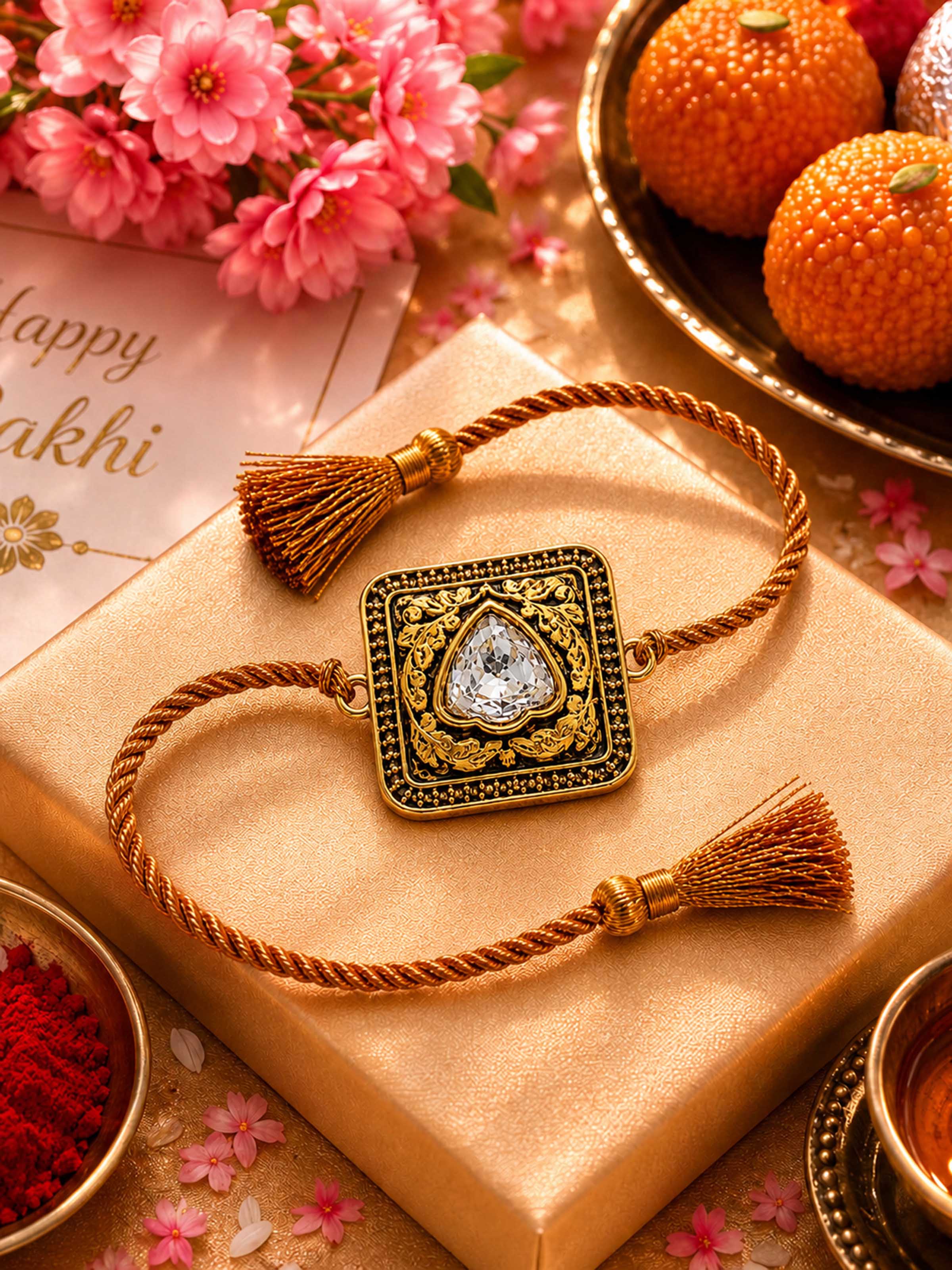 Silversmithing Rakhi