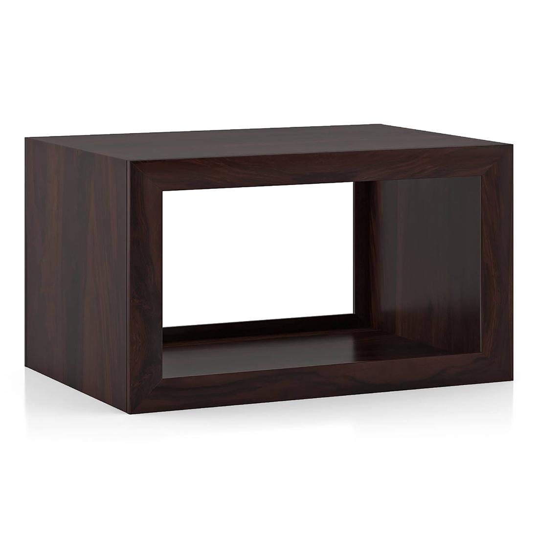 Euler's End Table in Mahogany Finish