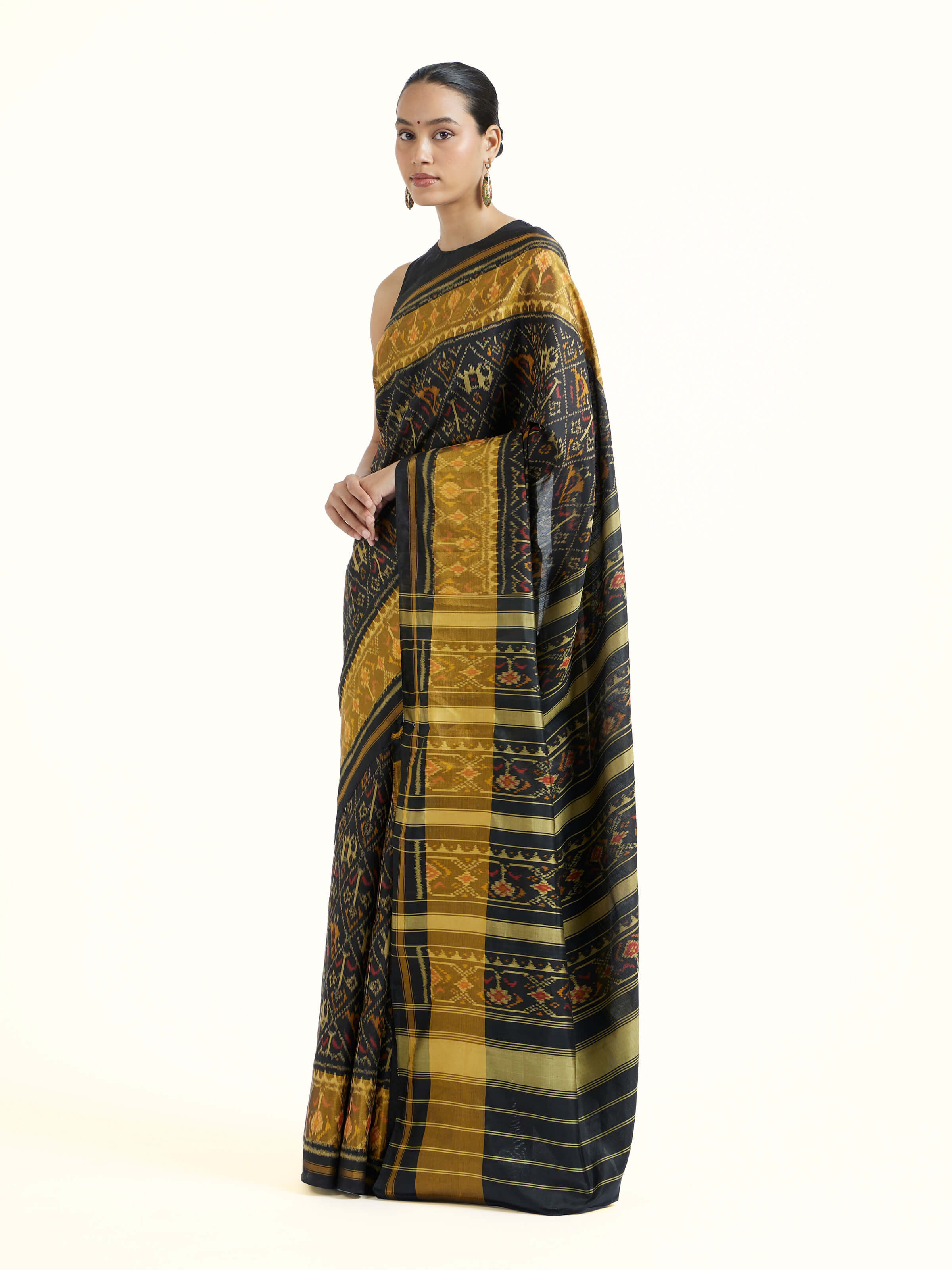 Rajkot Patola Ikat Saree
