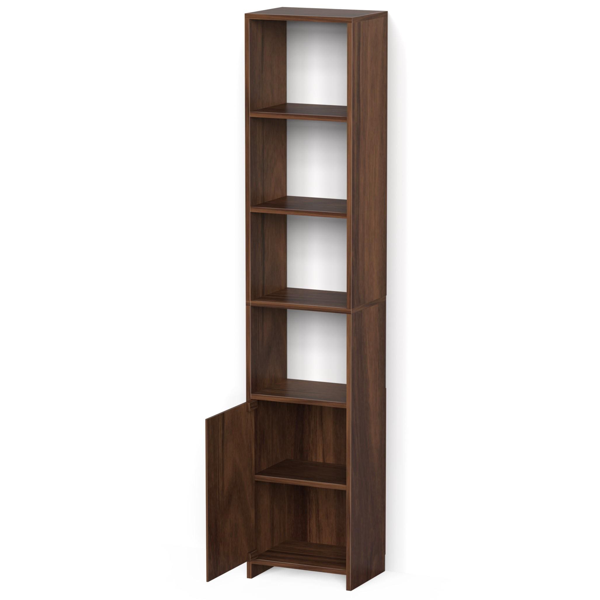 Barnia Engineered Wood Bookshelf In Brown Maple Finish