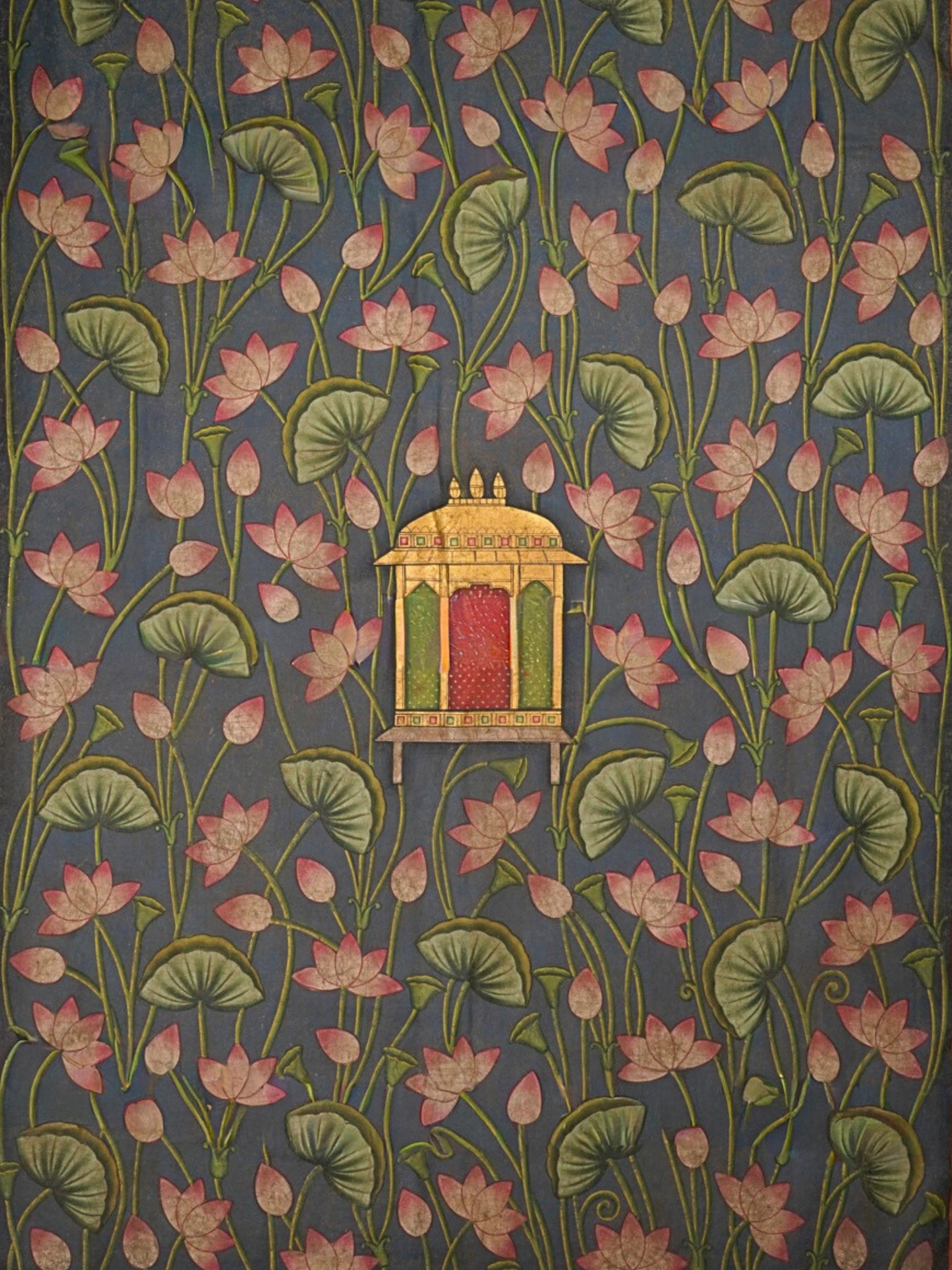 Kamal Garden Pichwai Painting