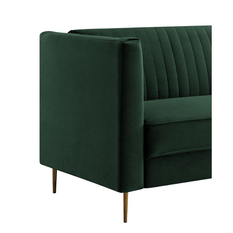 Vespa Fabric Sofa - Light Green