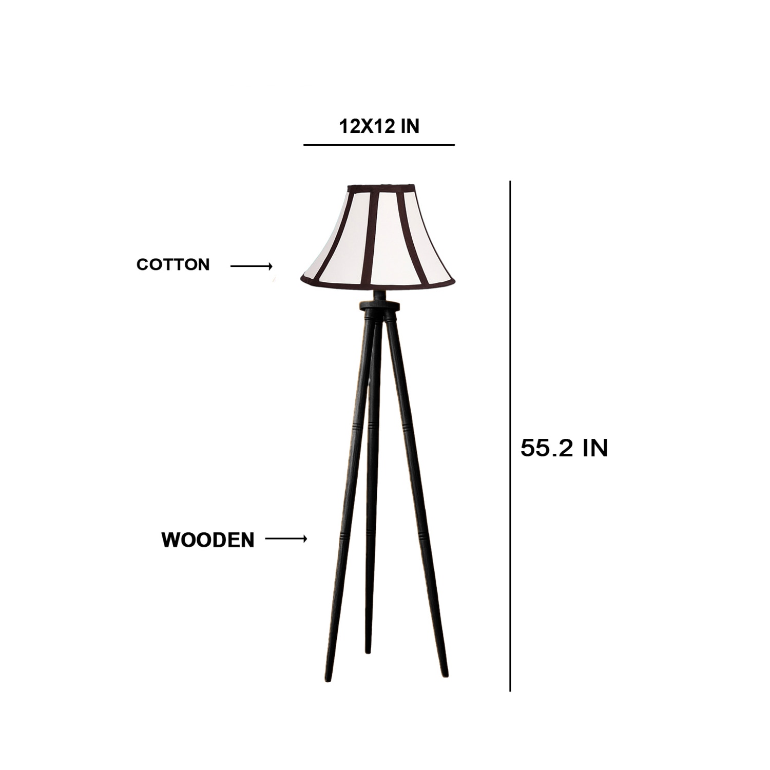 Devansh Tripod Floor Lamp