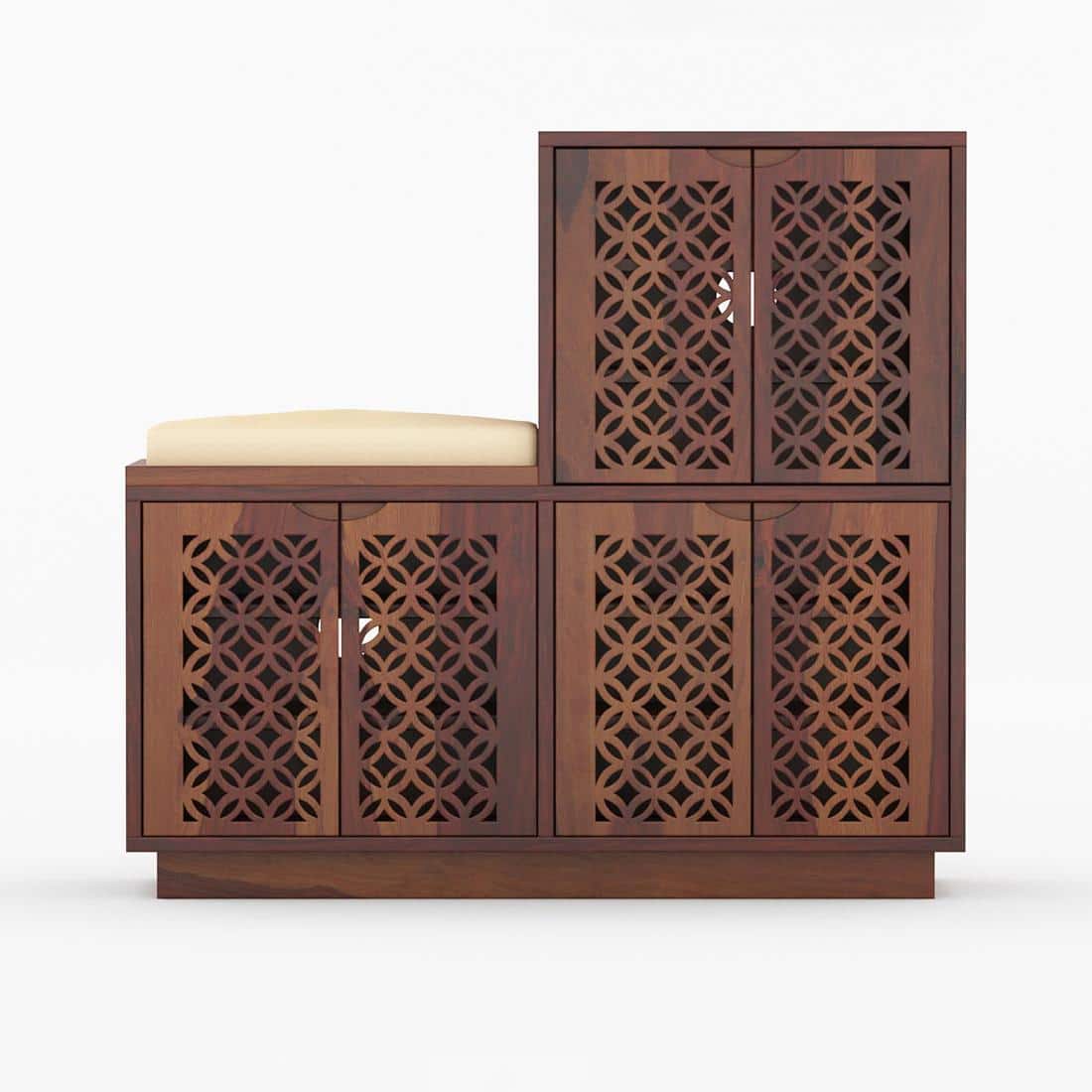 Claire Shoe Rack Of 25 Pairs In Provincial Teak Color