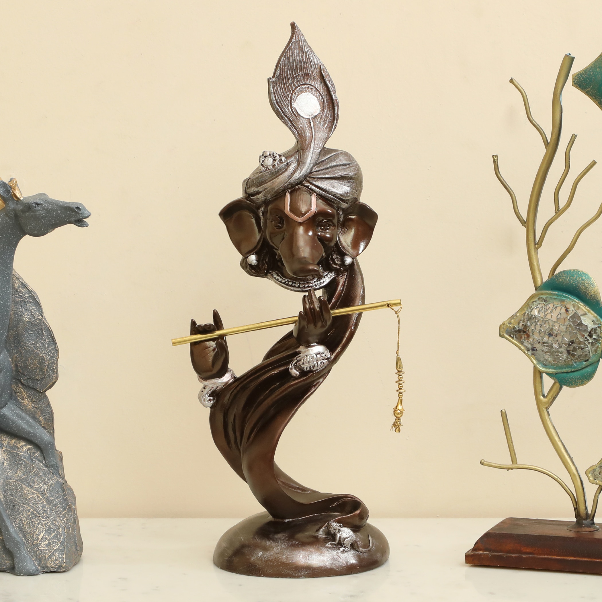 Rishi Polyresin Figurine in Multicolor - Vedas