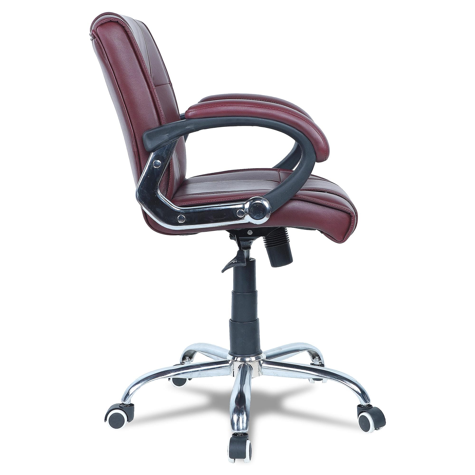 Ammoreavolea Mid Back Executive Chair in Ten Brown Colour