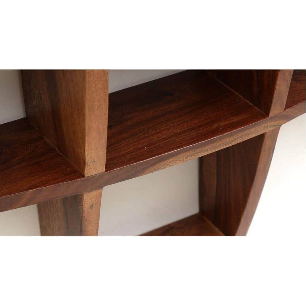 WOODENMOOD Square Wall Rack