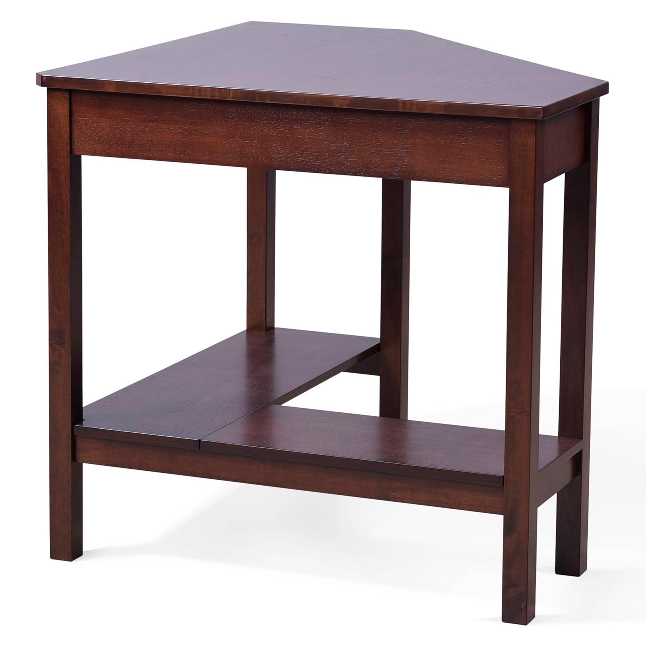 Collins Solid Wood Study Table in Dark Walnut Finish