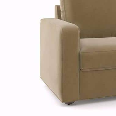Apollo Compact 3 Seater Fabric Sofa