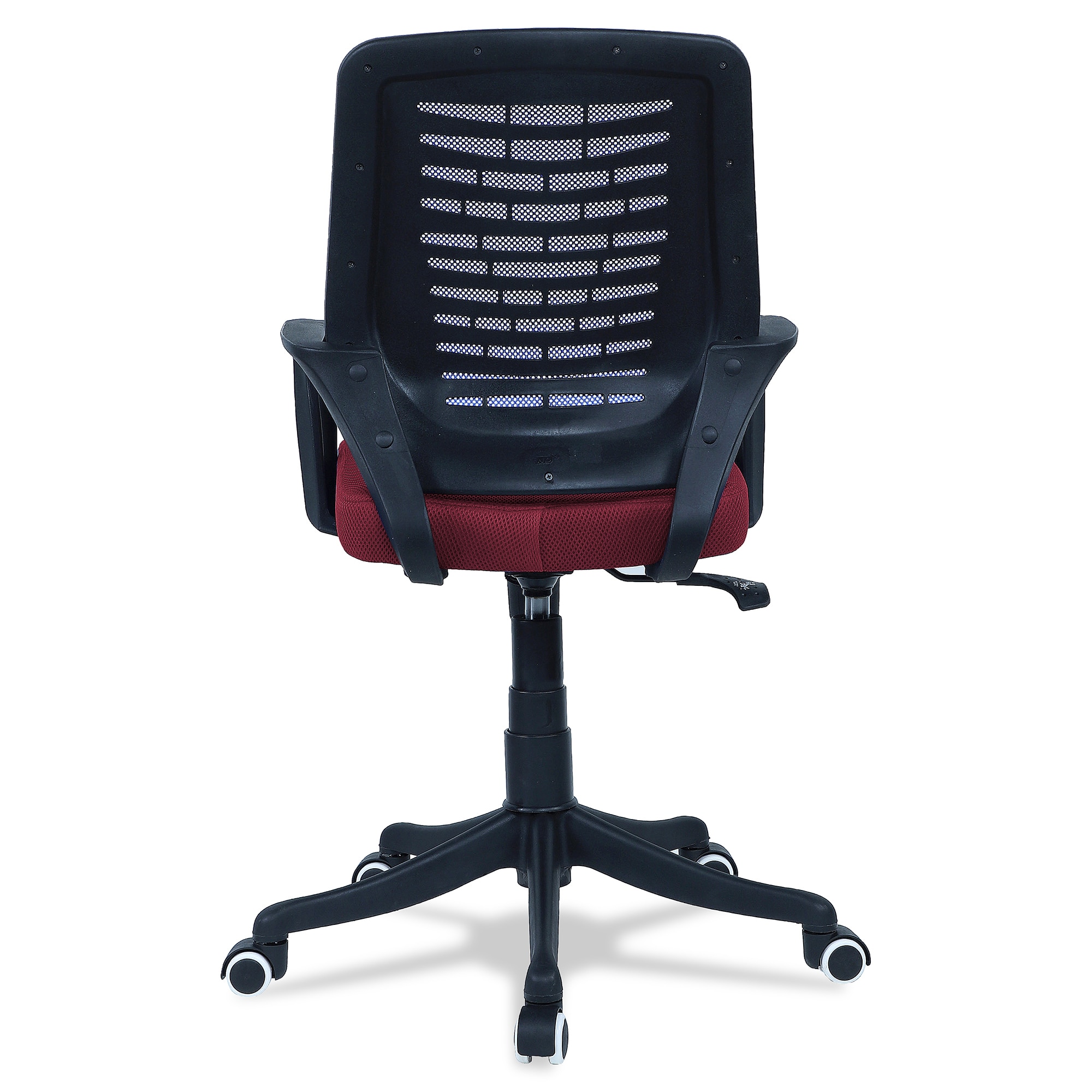Diicea Mid Back Ergonomic Chair in Maroon Colour
